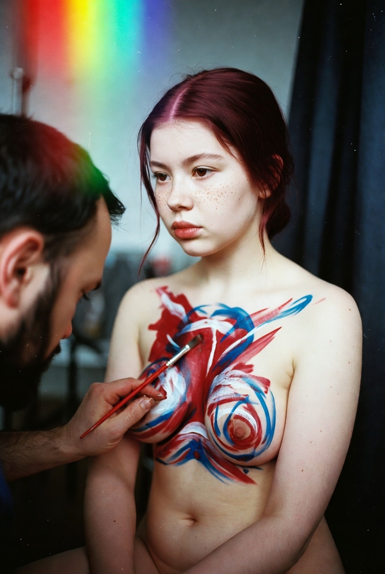 facet_maluje_kobiecie_cycki_body_painting_czy_po_prostu_obmacuje_piersi.jpg